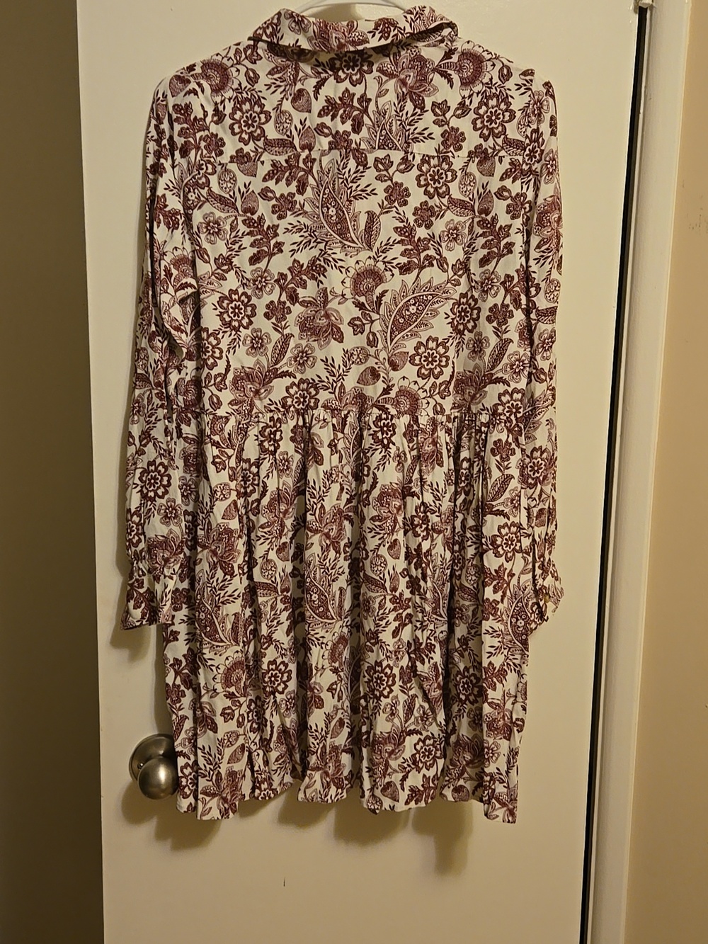 Sezane Leana Dress in Purple Floral - Picture 9 of 11